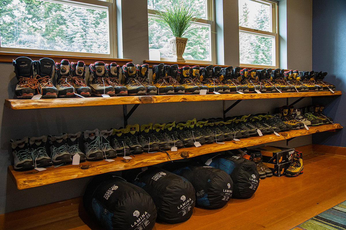 Gear Cache Whittaker Mountaineering