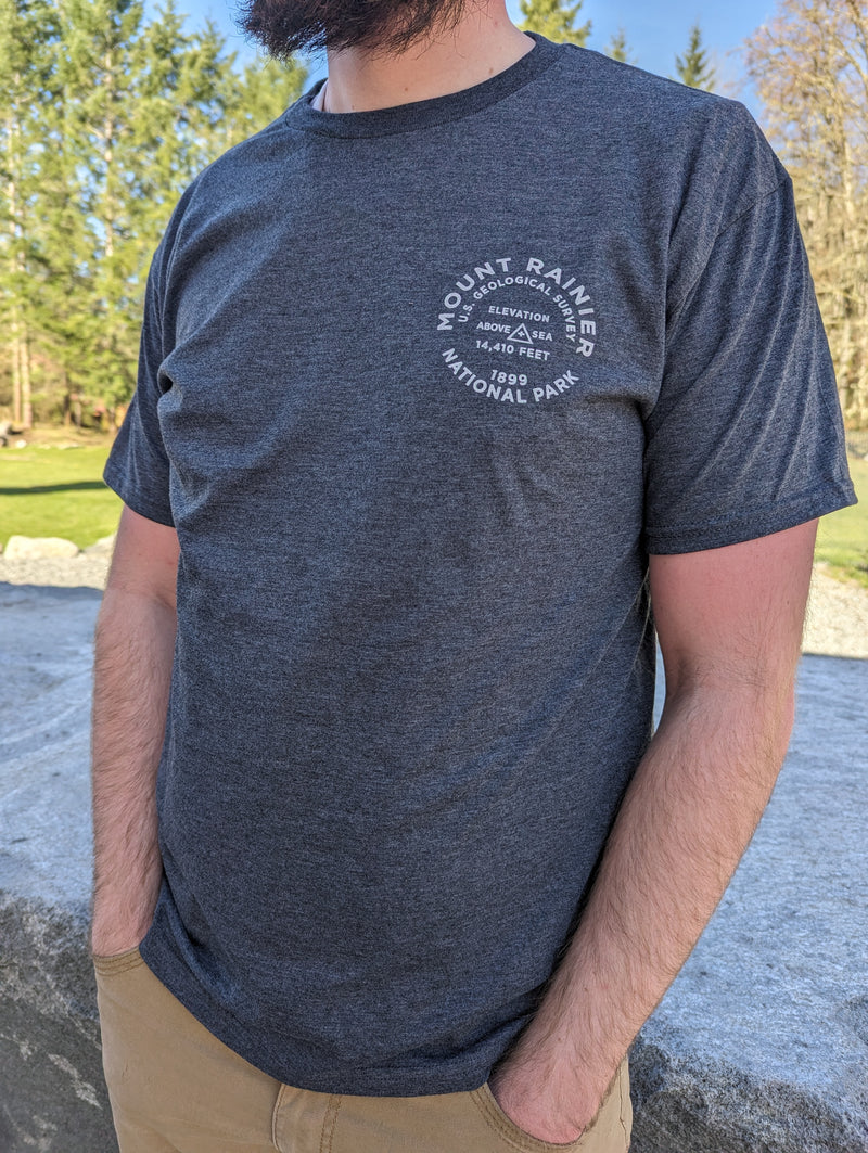 Load image into Gallery viewer, Mt. Rainier Benchmark V2 Tee
