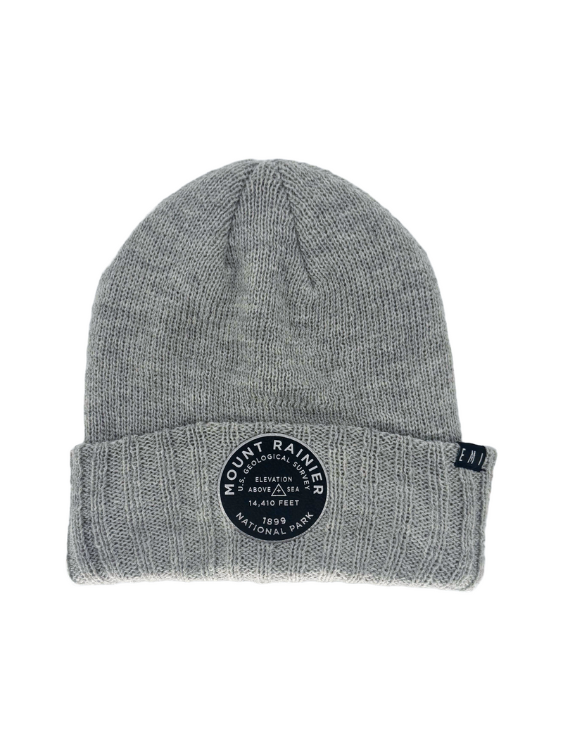 Load image into Gallery viewer, Mt. Rainier Benchmark Knit Beanie