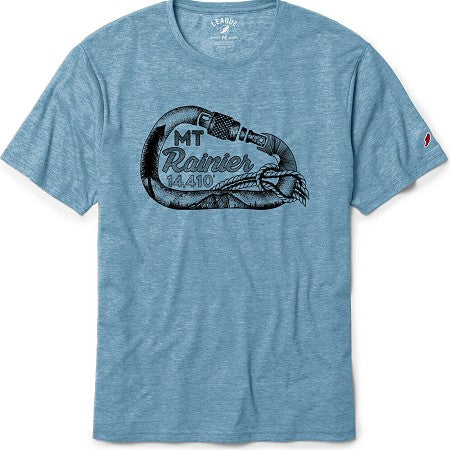 Load image into Gallery viewer, Mt. Rainier Climbing Carabiner Tee