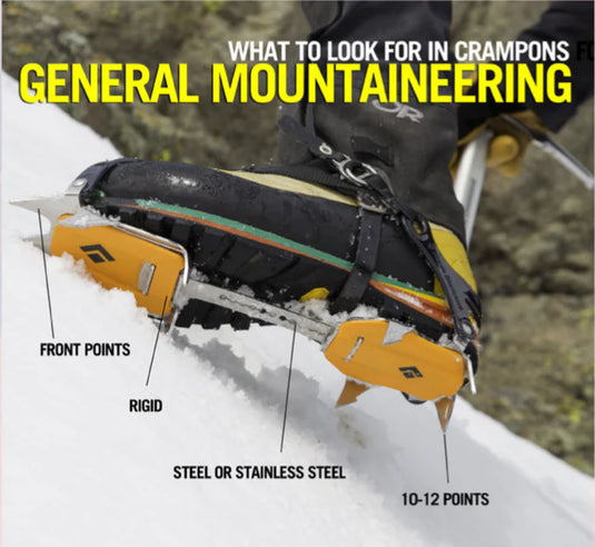 General Mountaineering Crampons