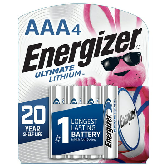 AAA Ultimate Lithium Battery 4-pack
