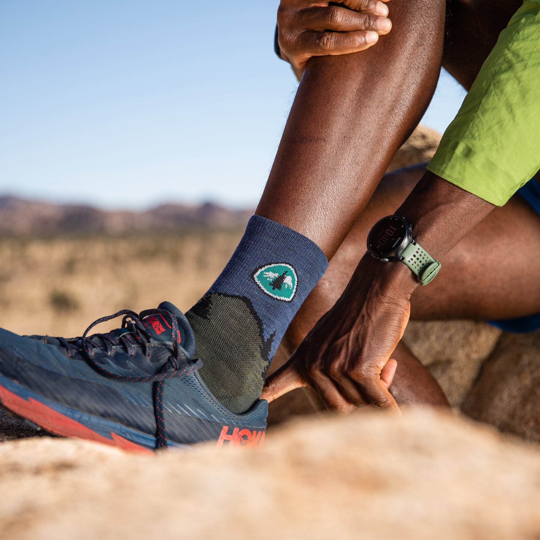 Men's PCT Micro Crew Lightweight Hiking Socks