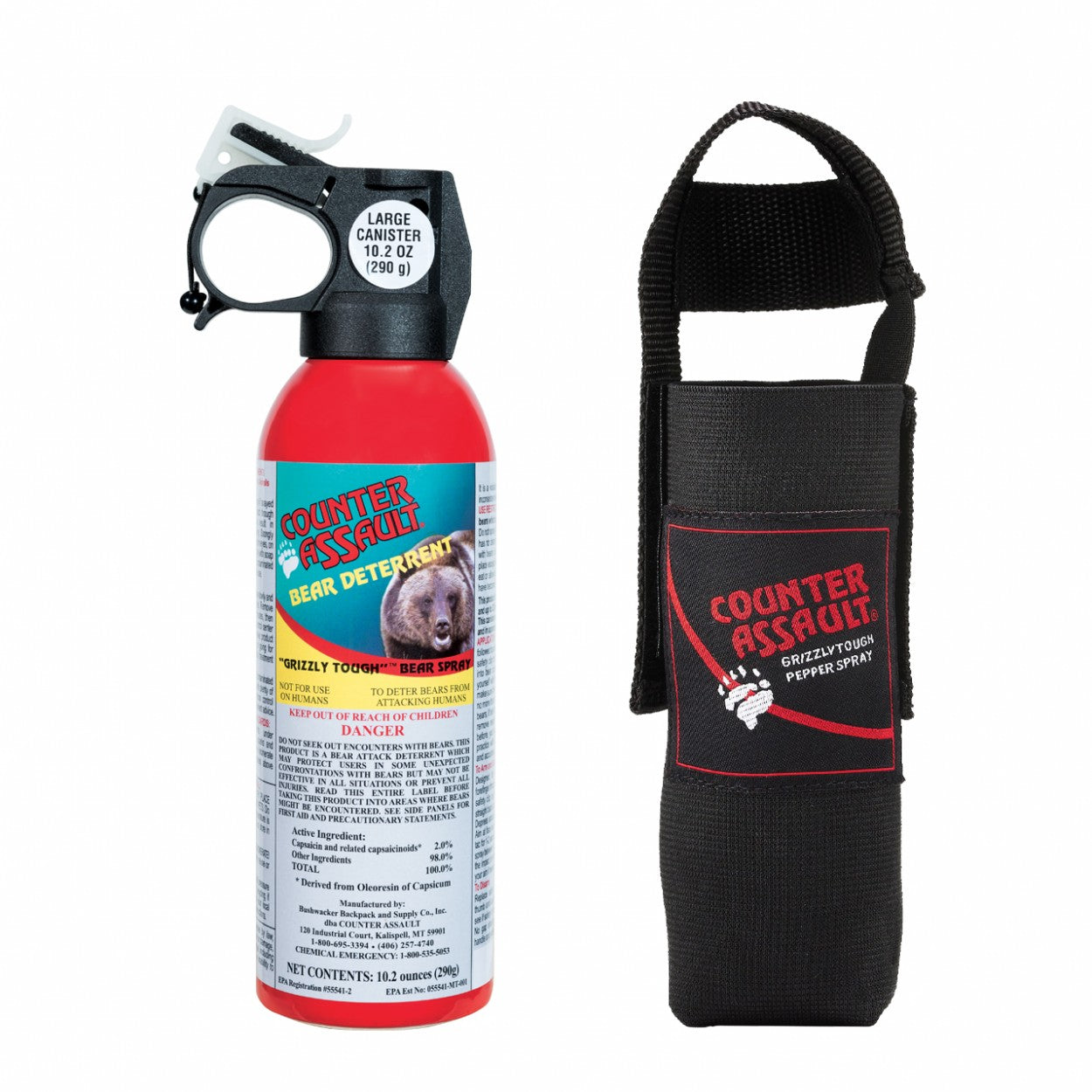 Bear Deterrent with Holster