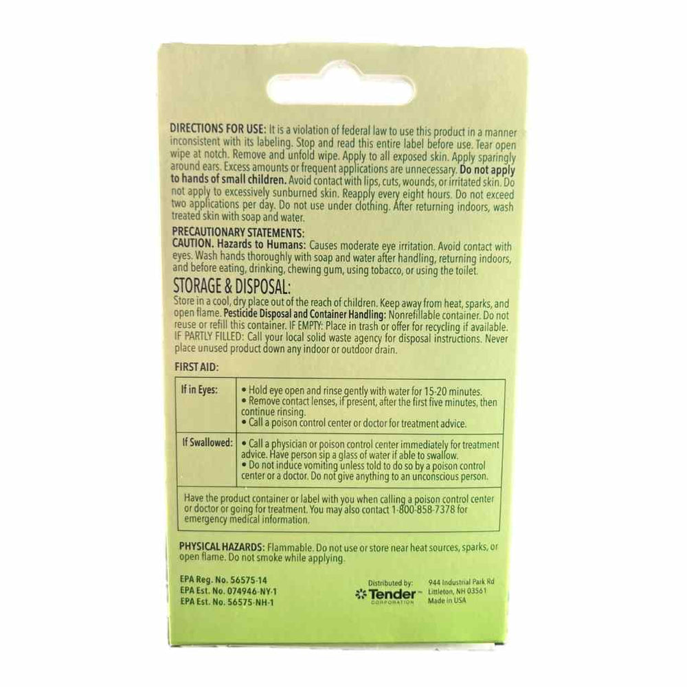 Natrapel 12-hour Repellent Wipes