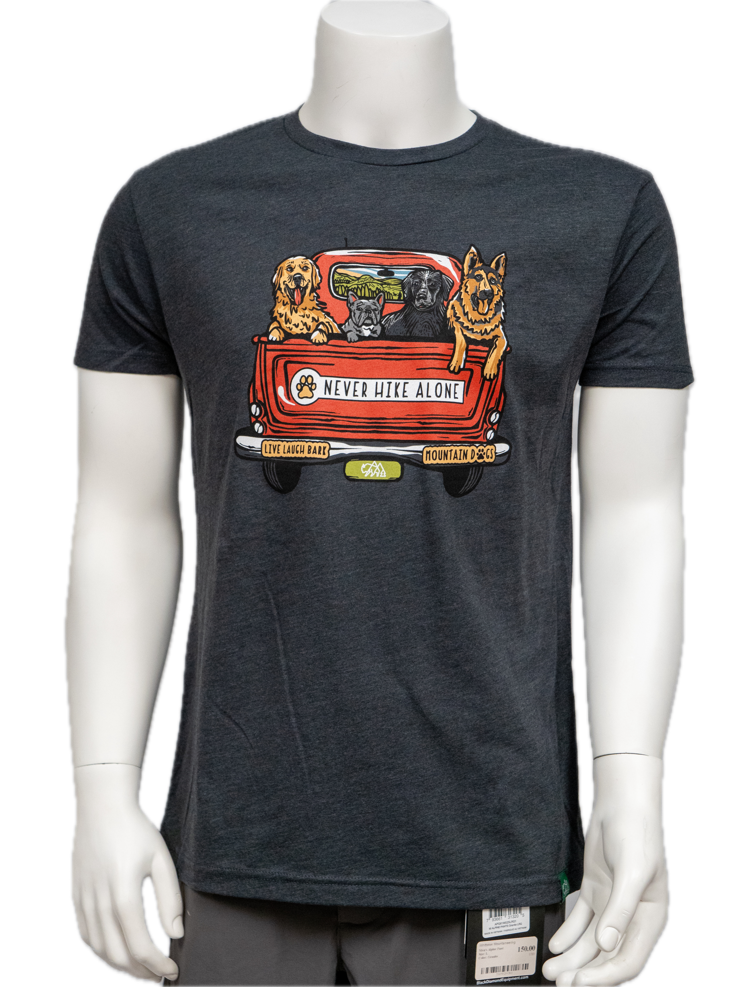 Never Hike Alone Tee