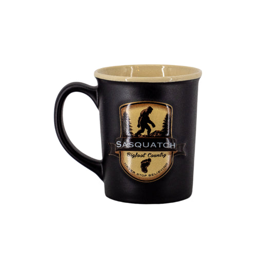 Bigfoot Emblem Mug