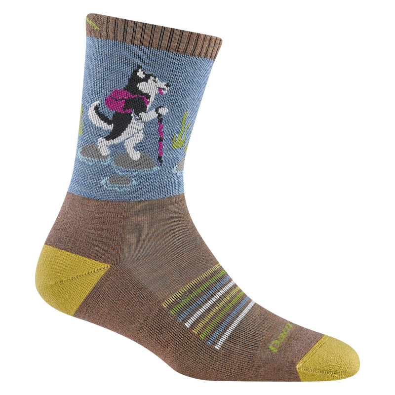 Load image into Gallery viewer, Women&#39;s Critter Club Micro Crew Lightweight Hiking Socks
