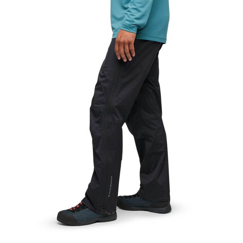 Load image into Gallery viewer, Men&#39;s Fineline Stretch Full Zip Rain Pants

