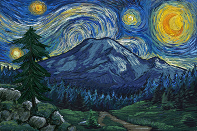 Rainier Starry Night Mug