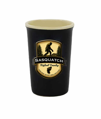 Bigfoot Emblem Shot Glass