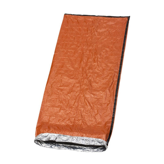 Emergency Bivvy with Rescue Whistle - Orange