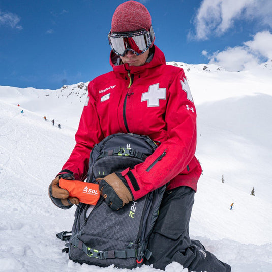 Emergency Bivvy w/ Rescue Whistle - Orange