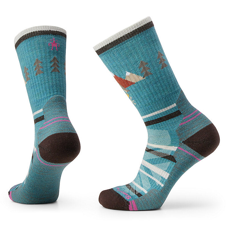 Load image into Gallery viewer, Women&#39;s Hike Light Cushion Under the Stars Crew Socks
