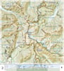 Pacific Crest Trail: Washington South Map