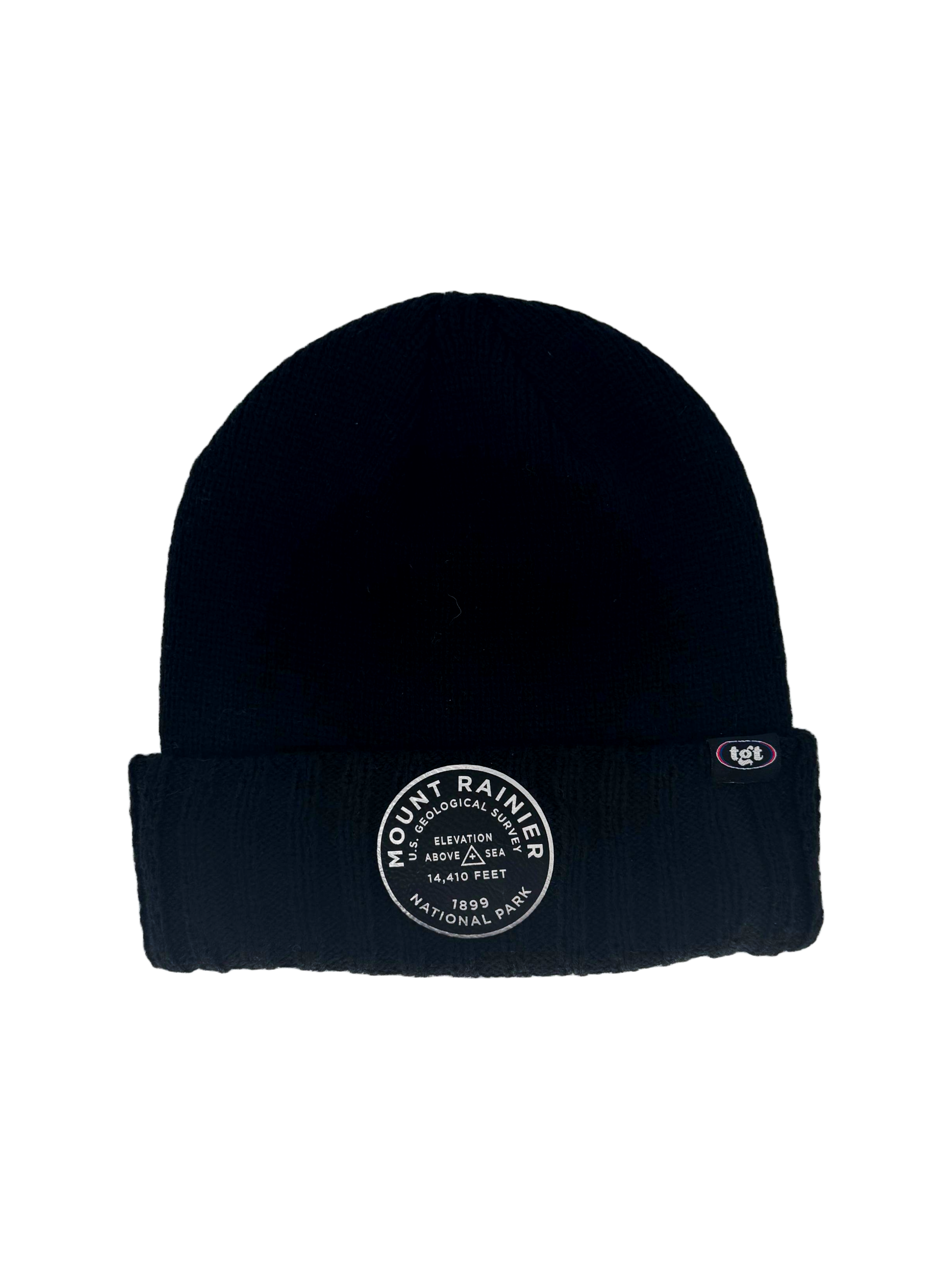 Mt. Rainier Benchmark Knit Beanie