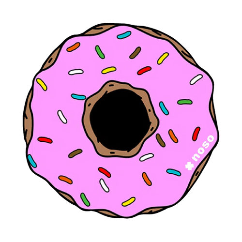 Pink Donut Repair Patch