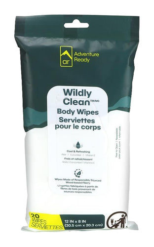 Adventure Ready Wildly Clean Body Wipes