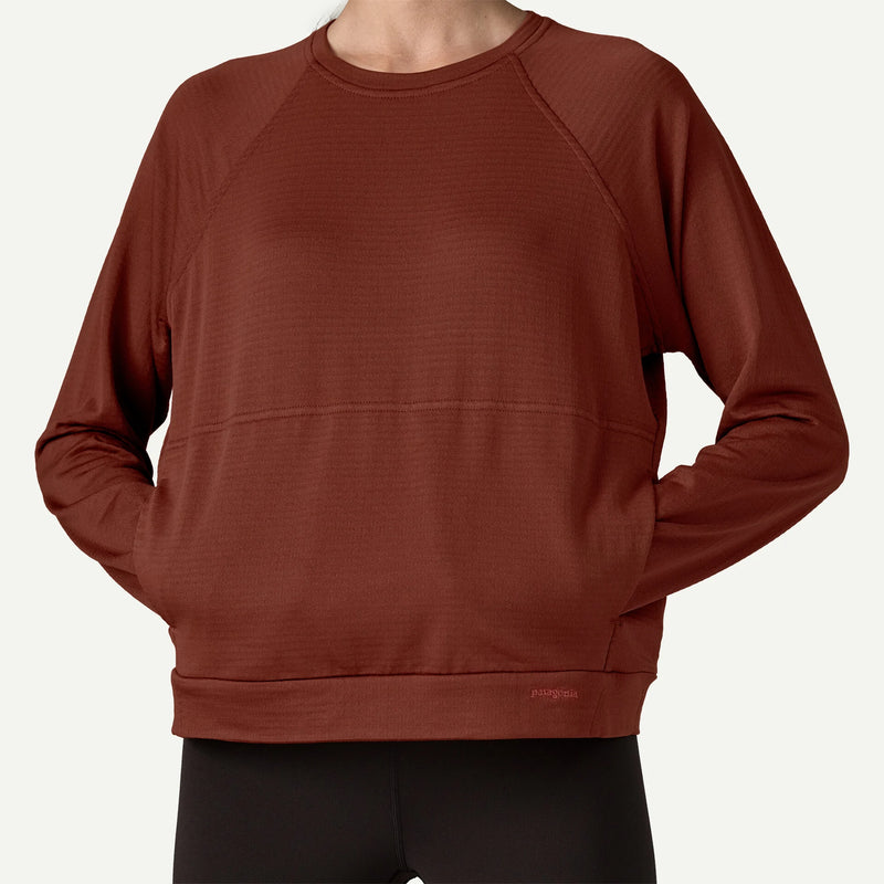 Load image into Gallery viewer, Women&#39;s Long-Sleeved Capilene Thermal Crewneck
