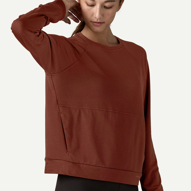 Load image into Gallery viewer, Women&#39;s Long-Sleeved Capilene Thermal Crewneck
