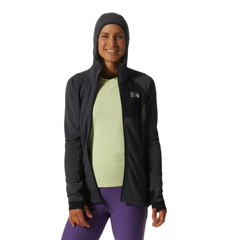Women's Polartec Power Grid Full Zip Hoody