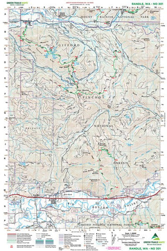 Randle, WA - 301 Map