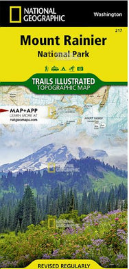 Mount Rainier National Park Map