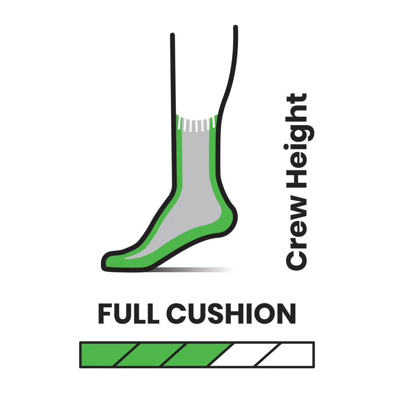 Load image into Gallery viewer, Women&#39;s Hike Full Cushion Crew Socks
