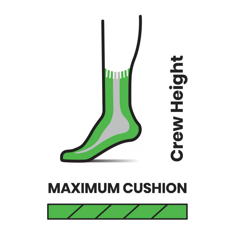 Load image into Gallery viewer, Mountaineer Classic Edition Maximum Cushion Crew Sock
