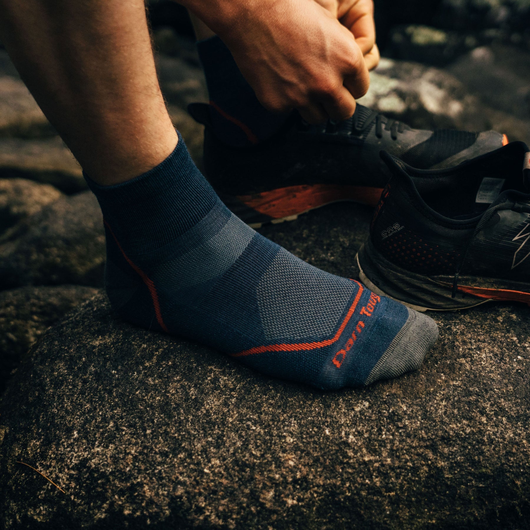Men's Light Hiker Quarter Lightweight Hiking Sock