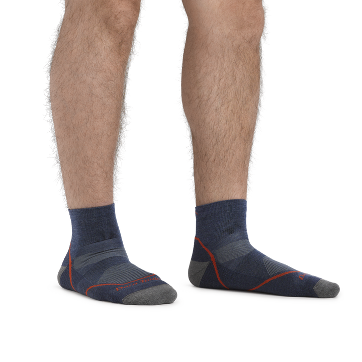 Men's Light Hiker Quarter Lightweight Hiking Sock