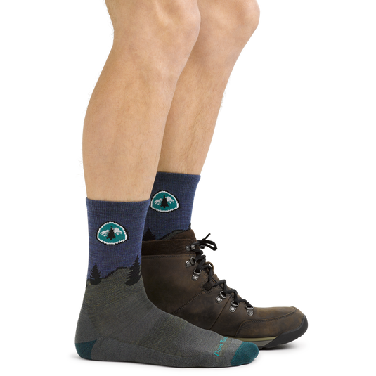 Men's PCT Micro Crew Lightweight Hiking Socks